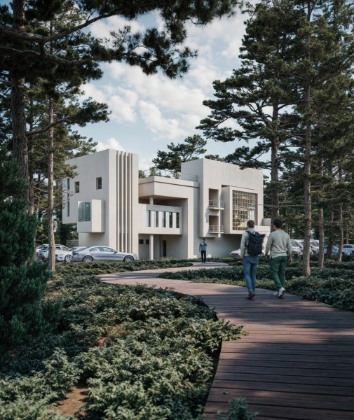 3D Immeuble Architecte