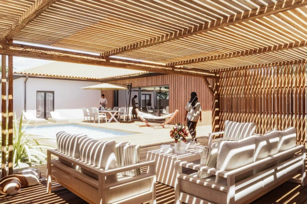 3D Pool House 
